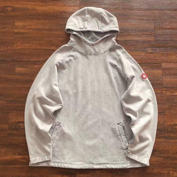 Cavermpt Silver Long Sleeve Sweatshirt Blue Geometric Print - Picture 1 of 16